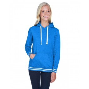 JA8651 J America Ladies' Relay Hooded Sweatshirt