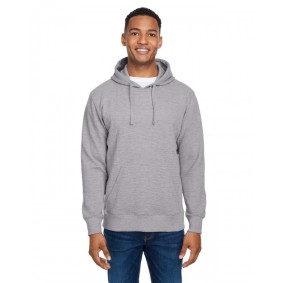 JA8706 J America Ripple Fleece Pulllover Hooded Sweatshirt