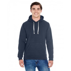 JA8871 J America Adult Triblend Pullover Fleece Hooded Sweatshirt