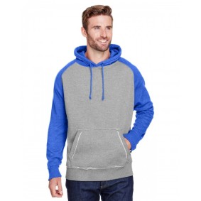 JA8885 J America Adult Vintage Heather Pullover Hooded Sweatshirt