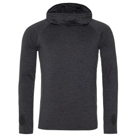 JCA037 Just Hoods By AWDis Men's Cool Cowl-Neck Long Sleeve T-Shirt