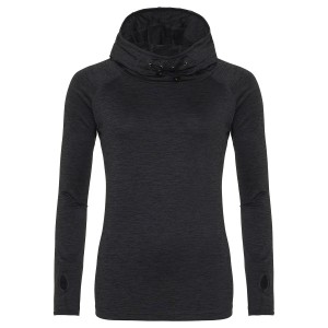 JCA038 Just Hoods By AWDis Ladies' Cool Cowl-Neck Long Sleeve T-Shirt