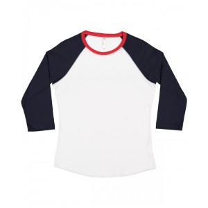 LA3530 LAT Ladies'' Baseball T-Shirt