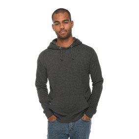 LS13001 Lane Seven Unisex French Terry Pullover Hooded Sweatshirt