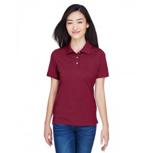 M265W Harriton Ladies' Easy Blend Wrinkle Free Polo Shirt