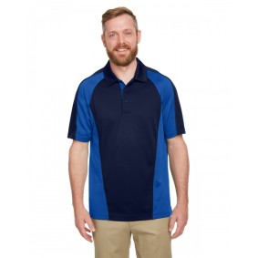 M385 Harriton Men's Advantage Snag Protection Plus IL Colorblock Polo Shirt