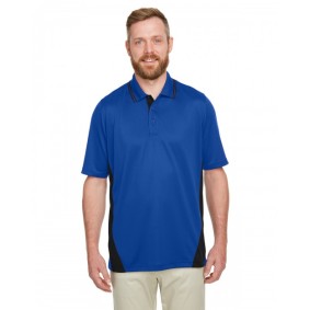 M386 Harriton Men's Flash Snag Protection Plus IL Colorblock Polo Shirt