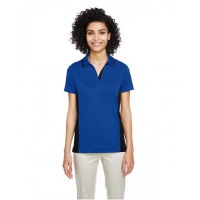 M386W Harriton Ladies' Flash Snag Protection Plus IL Colorblock Polo Shirt