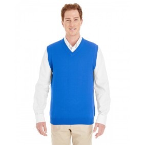 M415 Harriton Men's Pilbloc V-Neck Sweater Vest