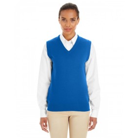 M415W Harriton Ladies' Pilbloc V-Neck Sweater Vest