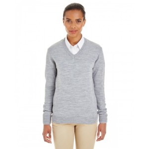 M420W Harriton Ladies' Pilbloc V-Neck Sweater