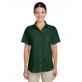 M610SW Harriton Ladies' Paradise Short Sleeve Performance Shirt