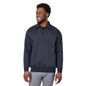 M712 Harriton Men's ClimaBloc Heavyweight Tactical Quarter Zip Sweatshirt