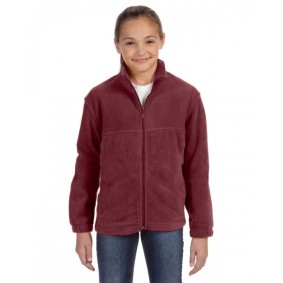 M990Y Harriton Youth Full Zip Fleece Jacket