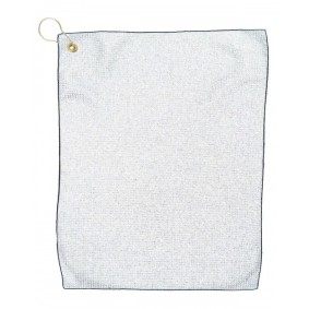 MW18CG Pro Towels Small Waffle Microfiber Towel