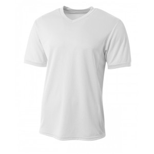 N3017 A4 Men's Premier V Neck T-Shirt Soccer Jersey