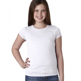 N3710 Next Level Apparel Youth Girls Princess Cotton T-Shirt