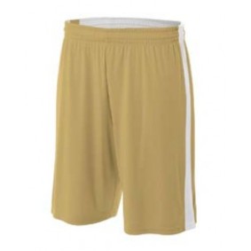 NB5284 A4 Youth Reversible Moisture Wicking Shorts