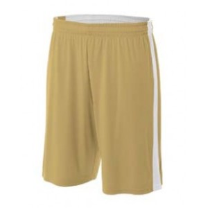 NB5284 A4 Youth Reversible Moisture Wicking Shorts