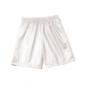 NB5301 A4 Youth Six Inch Inseam Mesh Short