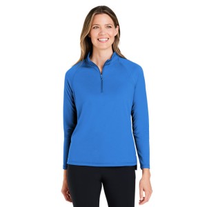 NE410W North End Ladies' Revive Coolcore Quarter Zip Sweater