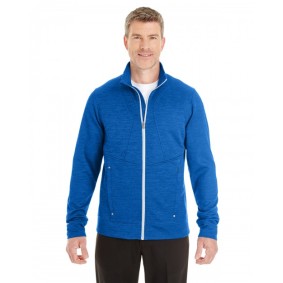 NE704 North End Men's Amplify Melange Fleece Jacket