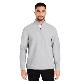 NE725 North End Men's Spirit Textured Quarter Zip Sweater