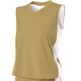 NW2320 A4 Ladies' Reversible Moisture Management Muscle Shirt