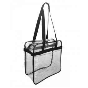 OAD5005 Liberty Bags OAD Clear Tote w/ Zippered Top Bag