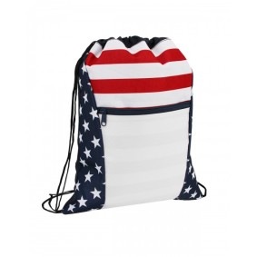 OAD5050 Liberty Bags OAD Americana Drawstring Bag