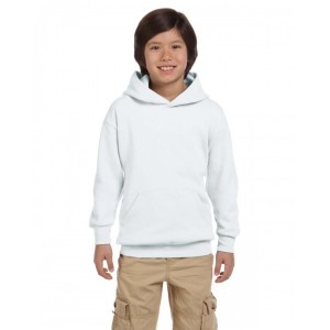 P473 Hanes Youth EcoSmart Pullover Hooded Sweatshirt