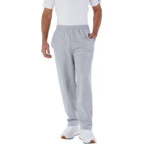 P800 Champion Adult Powerblend Open-Bottom Fleece Pant with Pockets