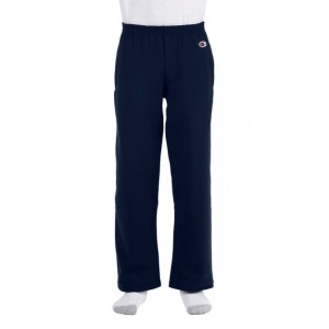 P890 Champion Youth Powerblend Open-Bottom Fleece Pant with Pockets