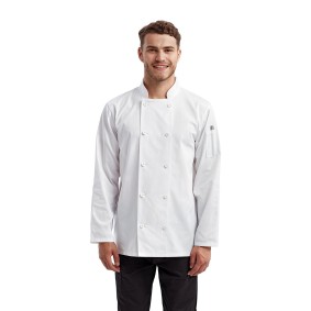 RP657 Artisan Collection by Reprime Unisex Long-Sleeve Recycled Chef's Coat