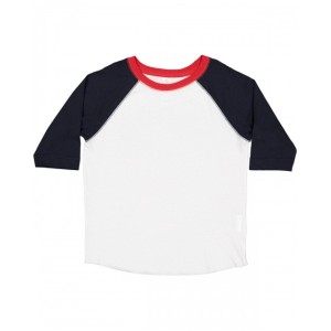 RS3330 Rabbit Skins Toddler Baseball Infant T Shirt