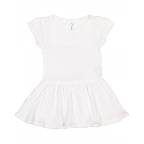 RS5320 Rabbit Skins Infant Rib Baby Dress