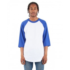 SHRAG Shaka Wear Adult Three Quarter Sleeve Raglan T-Shirt