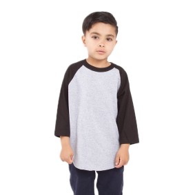 SHRAGY Shaka Wear Youth Three Quarter Sleeve Raglan Shirt