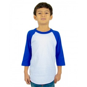 SHRAGY Shaka Wear Youth Three Quarter Sleeve Raglan Shirt