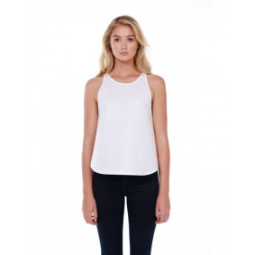 ST1086 StarTee Ladies' Rounded Cotton Tank Top