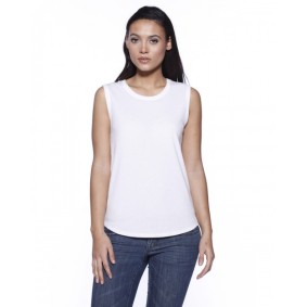 ST1452 StarTee Ladies' CVC Sleeveless T-shirt