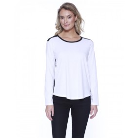 ST1472 StarTee Ladies' CVC Melrose Long Sleeve T-Shirt