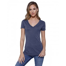 ST1512 StarTee Ladies' Tri Blend V Neck T-Shirt