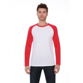 ST2477 StarTee Men's CVC Long Sleeve Raglan Shirt