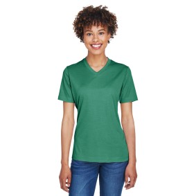 TT11HW Team 365 Ladies' Sonic Heather Performance T-Shirt