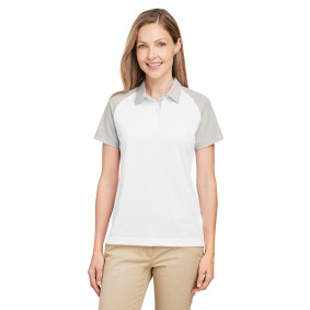 TT21CW Team 365 Ladies' Command Snag-Protection Colorblock Polo Shirt