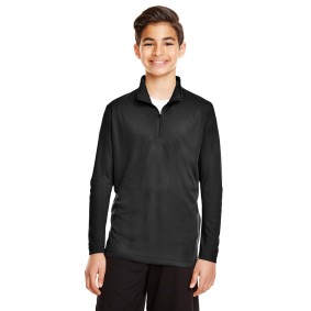 TT31Y Team 365 Youth Zone Performance Quarter Zip Sweater