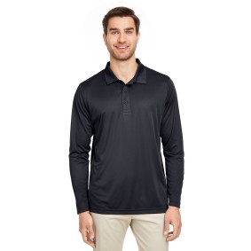 TT51L Team 365 Men's Zone Performance Long Sleeve Polo Shirt