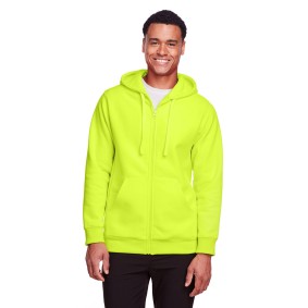 TT95 Team 365 Men's Zone HydroSport Heavyweight Full-Zip Hooded Sweatshirt