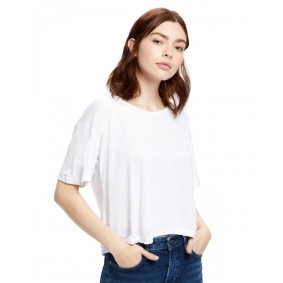 US309 US Blanks Ladies' Open Neck Boxy Top